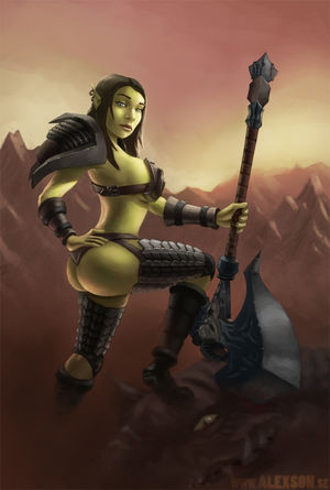sexy orc