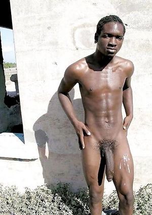 naked black muscle men