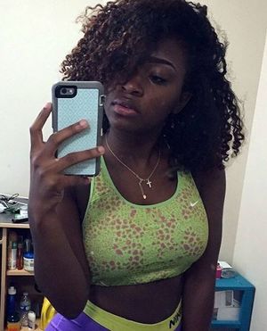 young black girl booty