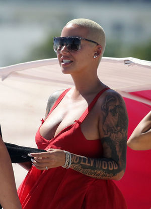 amber rose new nude